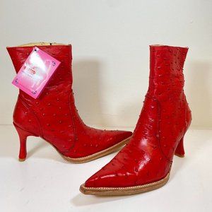 Y2K Western Pointed Toe Boots